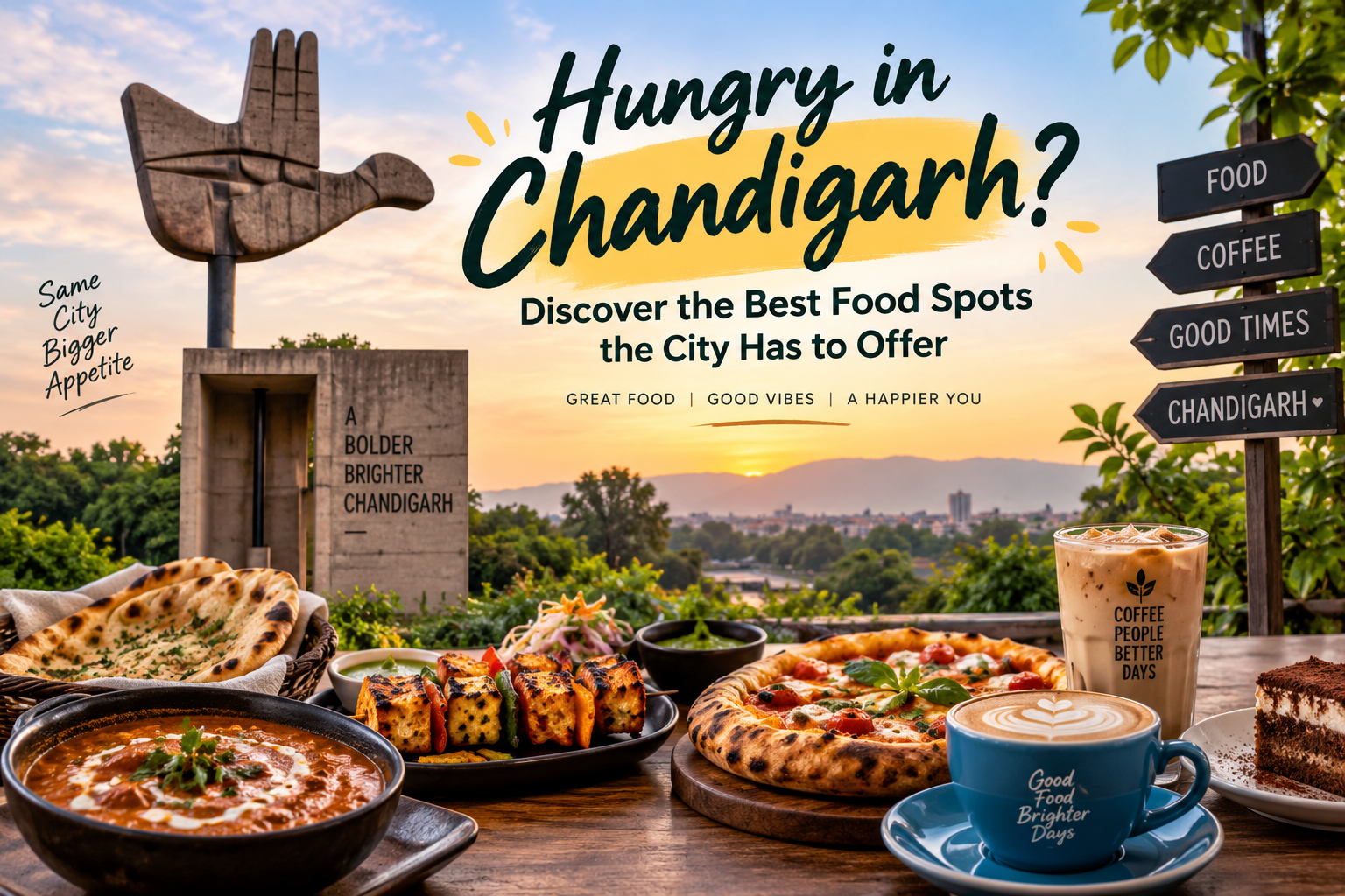 Chandigarh Food Map Image